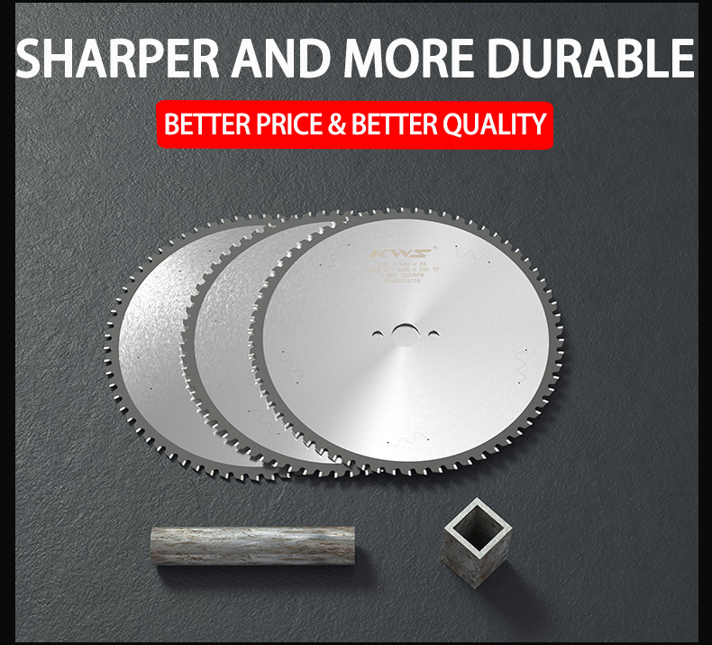 Cold Saw 285mm*72teeth OEM Durable Steel Cutting Circular Sawblade Cermet Alloy Cold Saw Blade