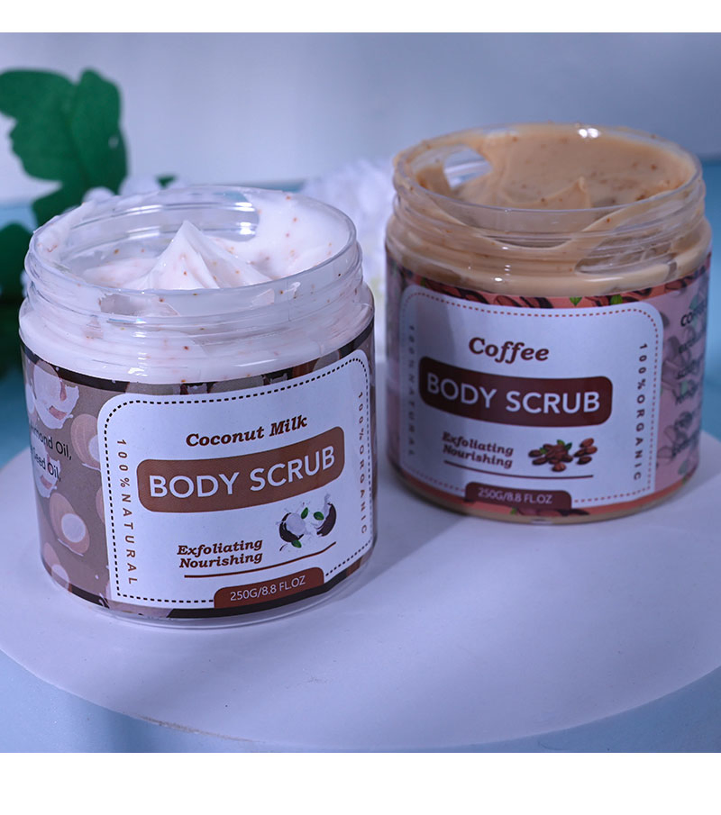 Beauty Cosmetics Skin Care Exfoliation Deep Cleansing Coffee Body Scrub