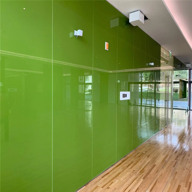China Lacobel Glass with Fenzi Paint for Deco Rear Painted Glass for Kitchen Splashbacks
