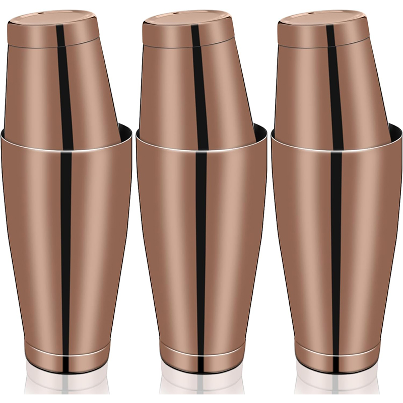 Top Selling Stainless Steel Wine Beer Mixing Shaker Boston Shaker