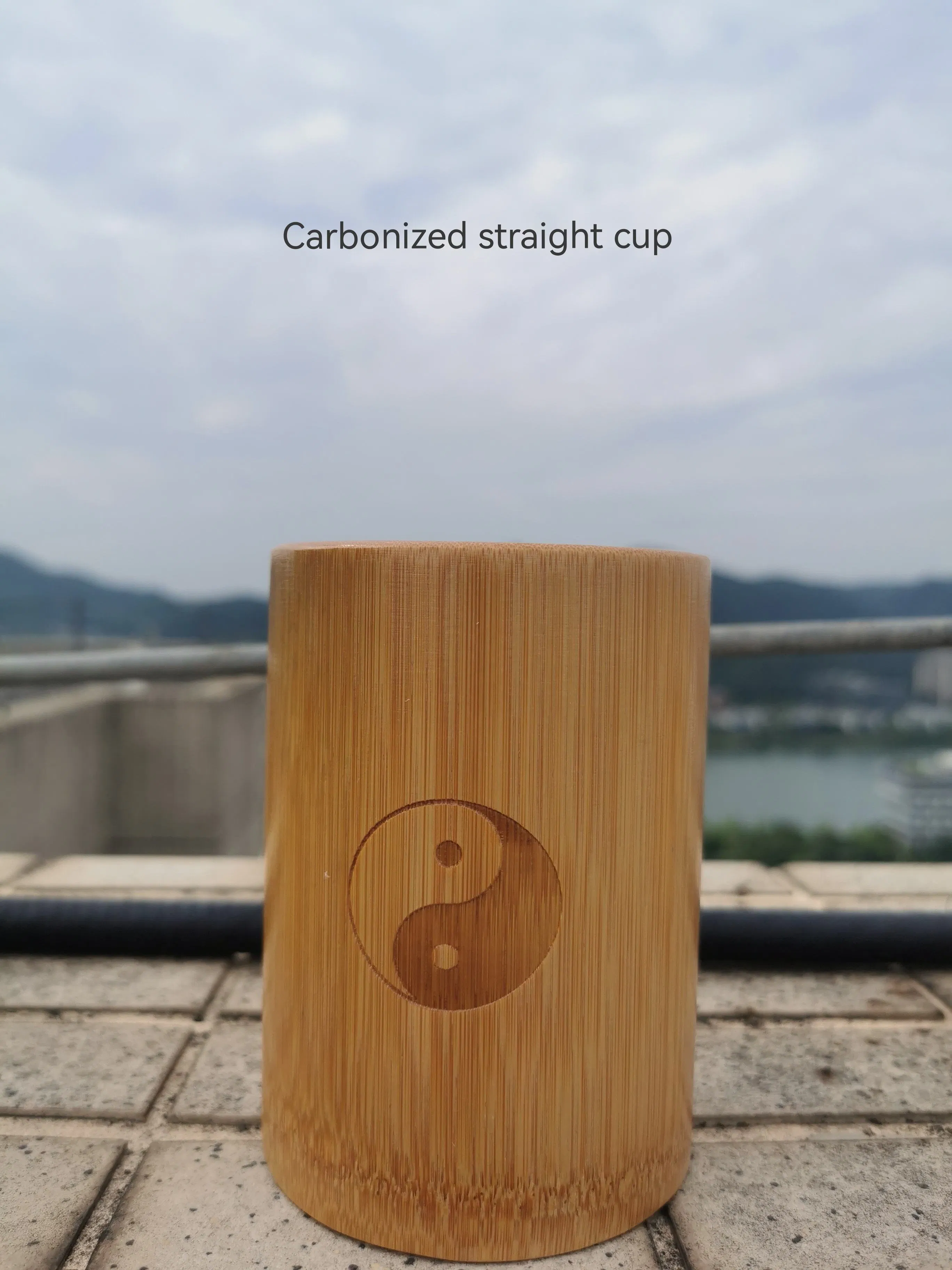 Eco-Friendly Bamboo Handcrafted Cups for Wine and Tea
