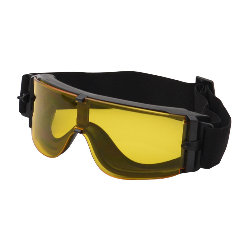 Factory Direct Sales Goggles Tactical Glasses Explosion-Proof Anti-Shock Field Windproof Dustproof Goggles