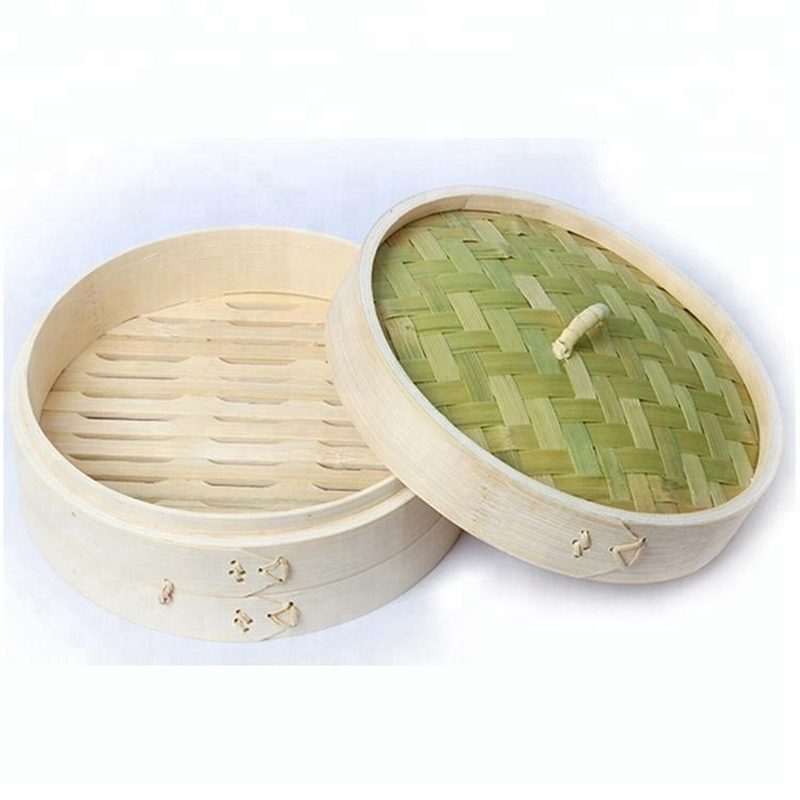 Best Selling High Quality 100% Natural 12 Inch Bamboo Steamer