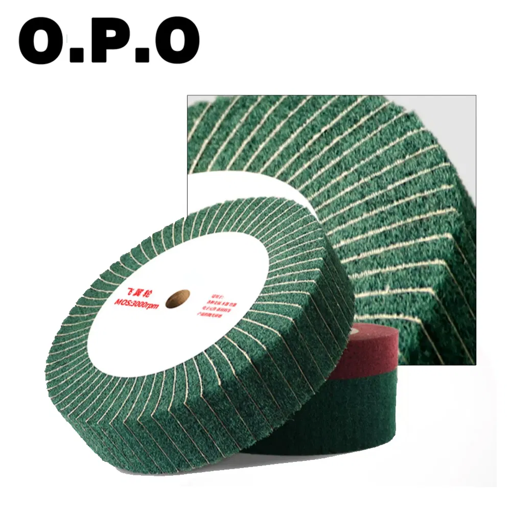 Нетканый полировальный круг с абразивной тканью