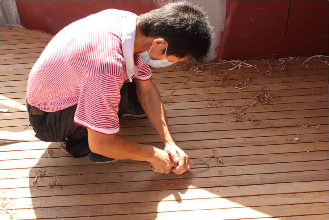 Luxury Anti-Corrosive No Marine Borers Burma Teak Boat Deck for Yachts