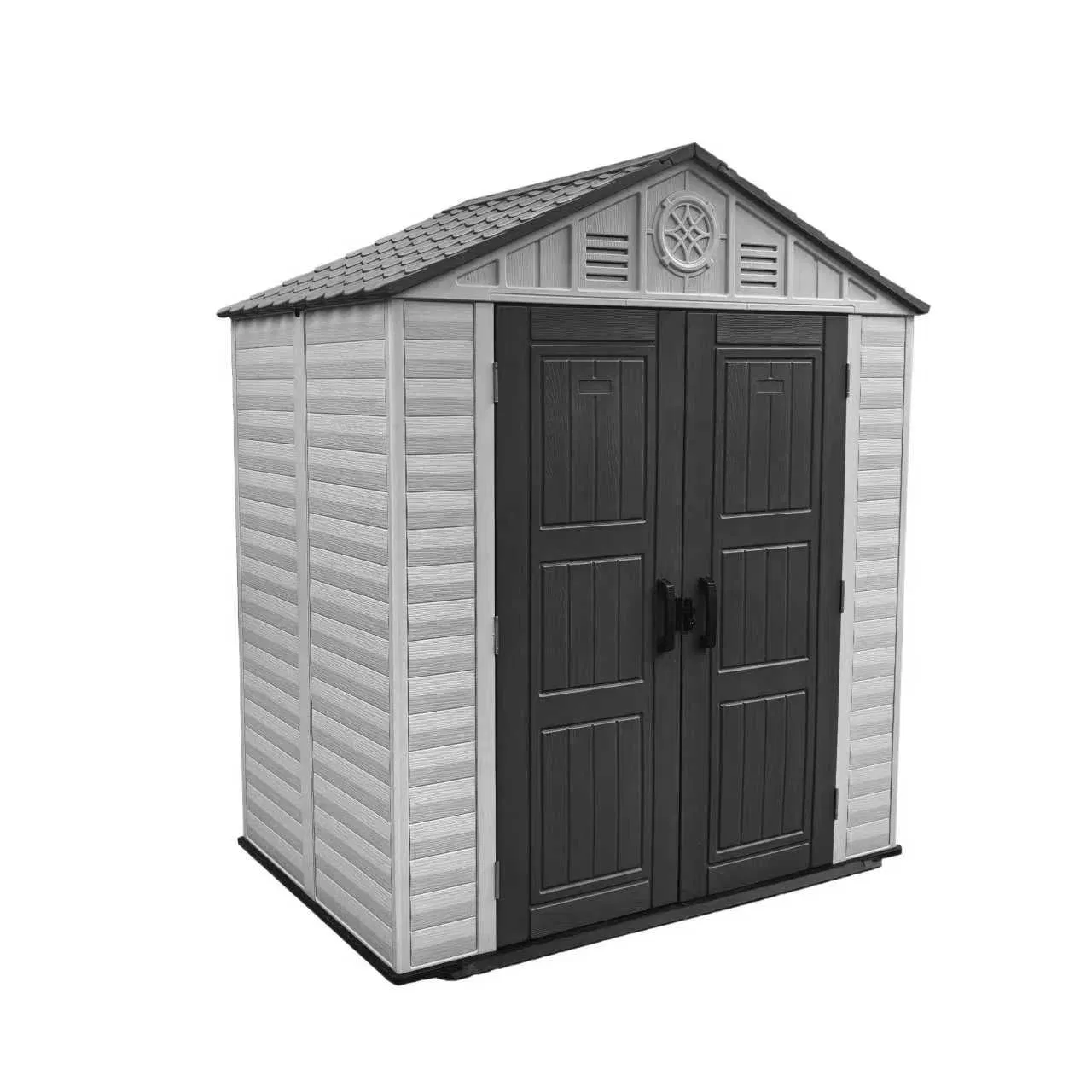 7*5FT HDPE Simple Durable Outdoor Tool Room Plastic Storage Shed