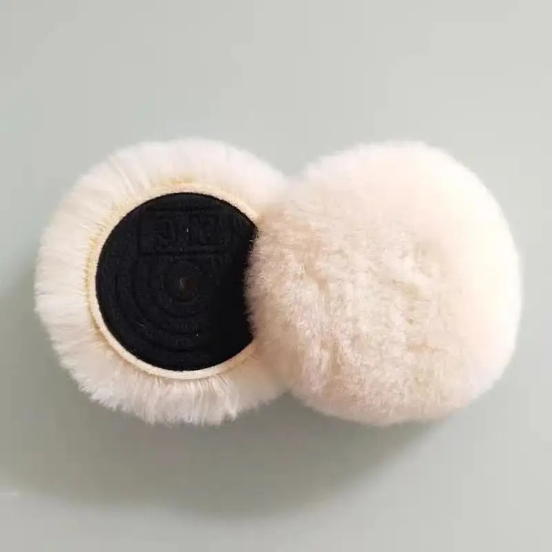 Custom 75mm 3`M Wool Polishing Wheel Buffing King 3inch Wool Cutting Pad