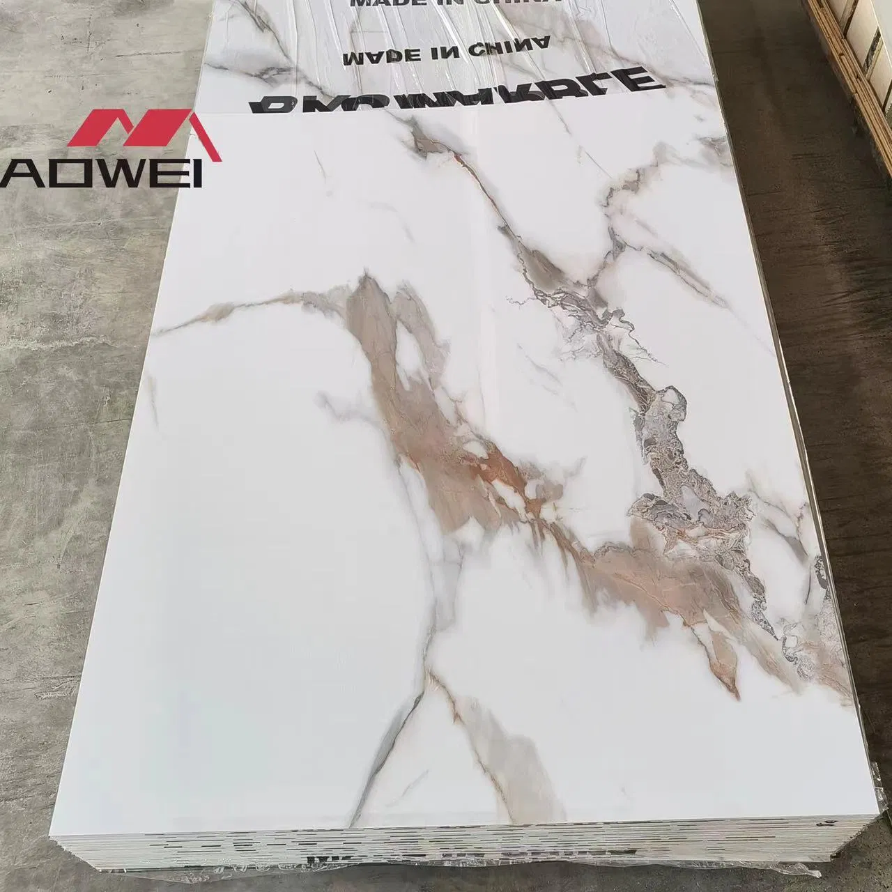 Premium Quality Durable Marble Effect PVC Sheet for Home Decor