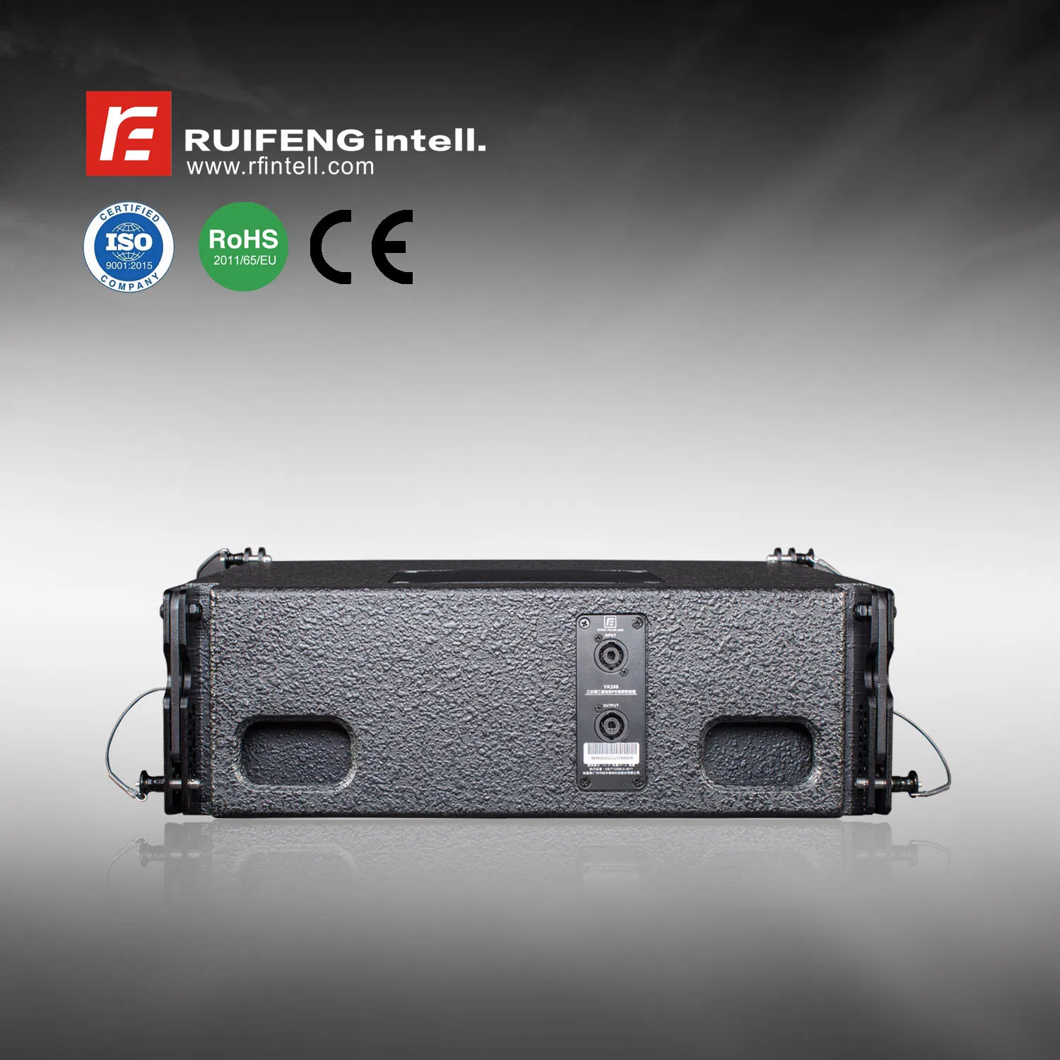 75W 300W Patent Design Professional Curve Line Array Speaker Two-Way Bi-AMP Dual 8inch Ease Technology with Vk20820