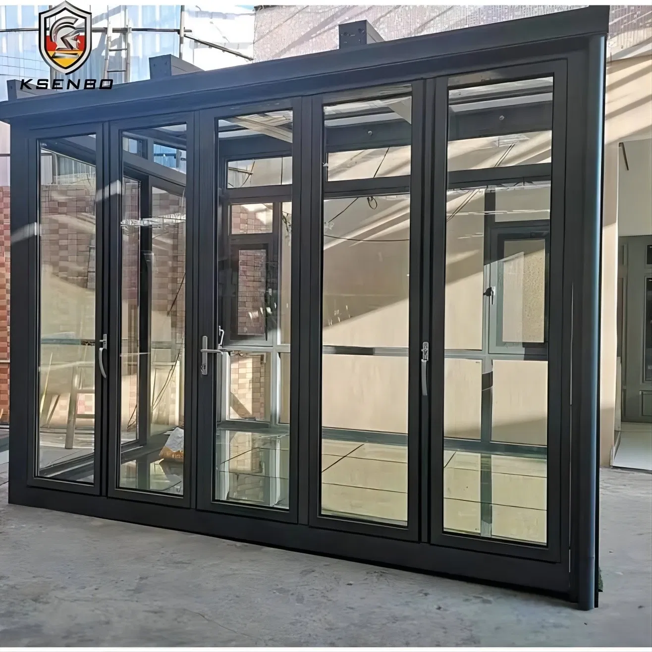 Aluminum Competitive Price Tempered Glass and Aluminium Frame Sunrooms with Australia Standard