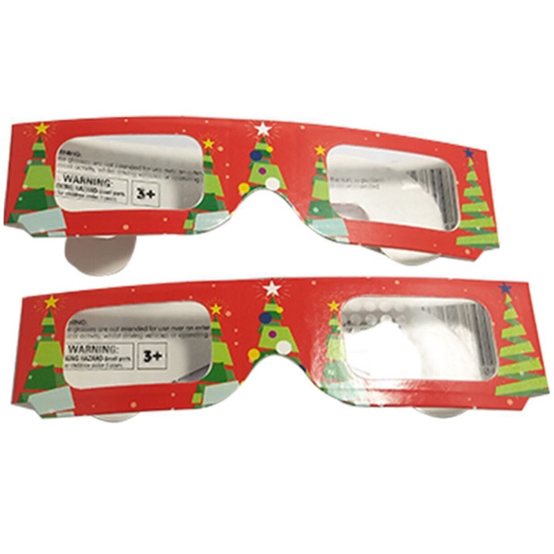 Promotional Paper Anaglyph 3D Glasses Paper 3D Glasses View Anaglyph Red/Blue 3D Glass for Movie Video