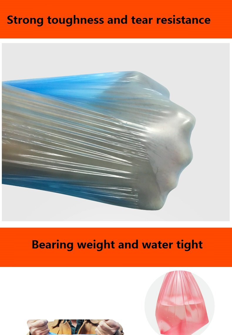 Мусорные пакеты HDPE, плоские, для сбора отходов