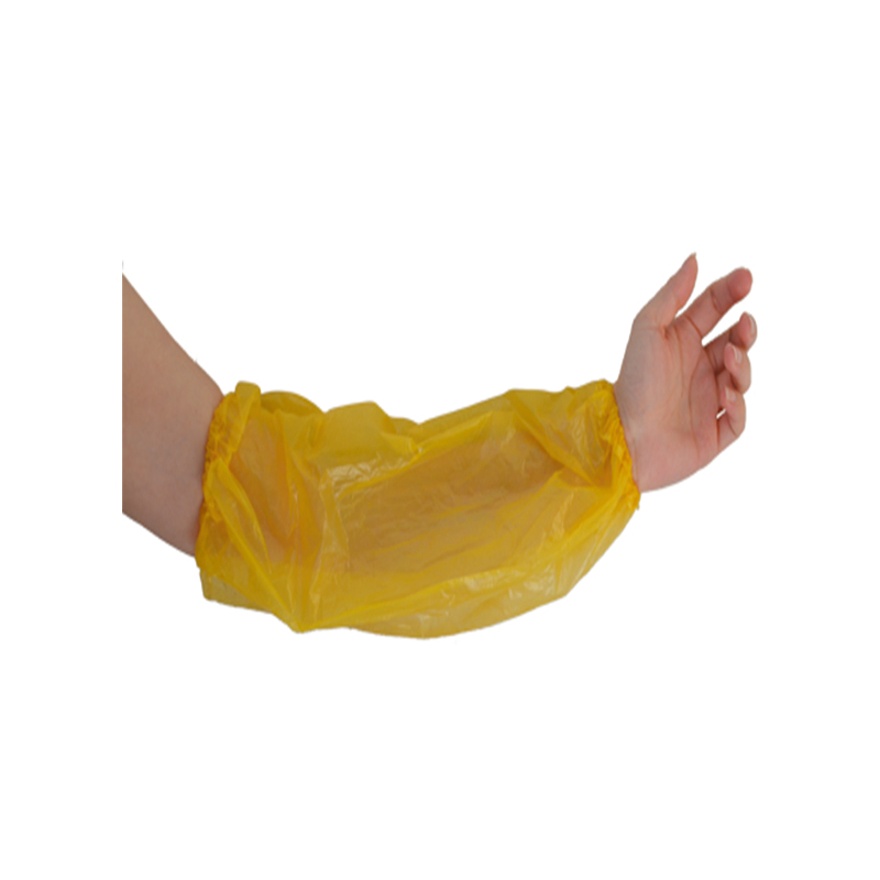 Double-End Elastic Design Disposable Arm Sleeves Covers Plastic PE Arm Cover