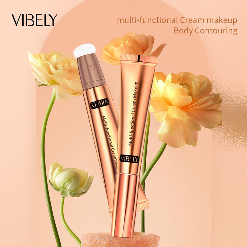 Waterproof Brightening Concealer Shimmer Multi-Functional Highlighter Contouring Liquid Blush