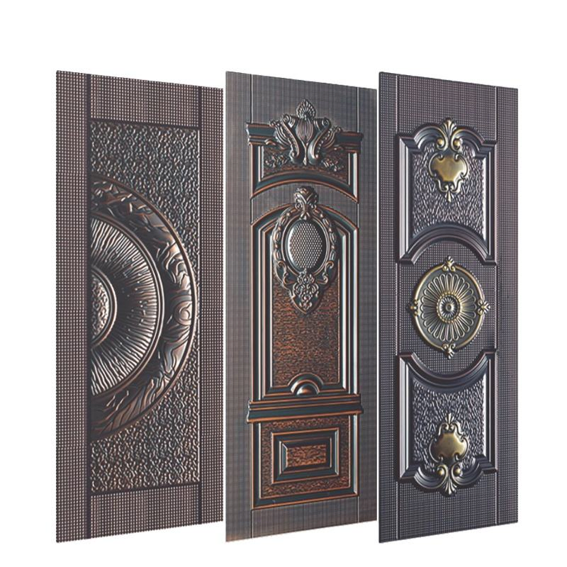 Foshan Customerized Wholesale Steel Security Metal Aluminium Door