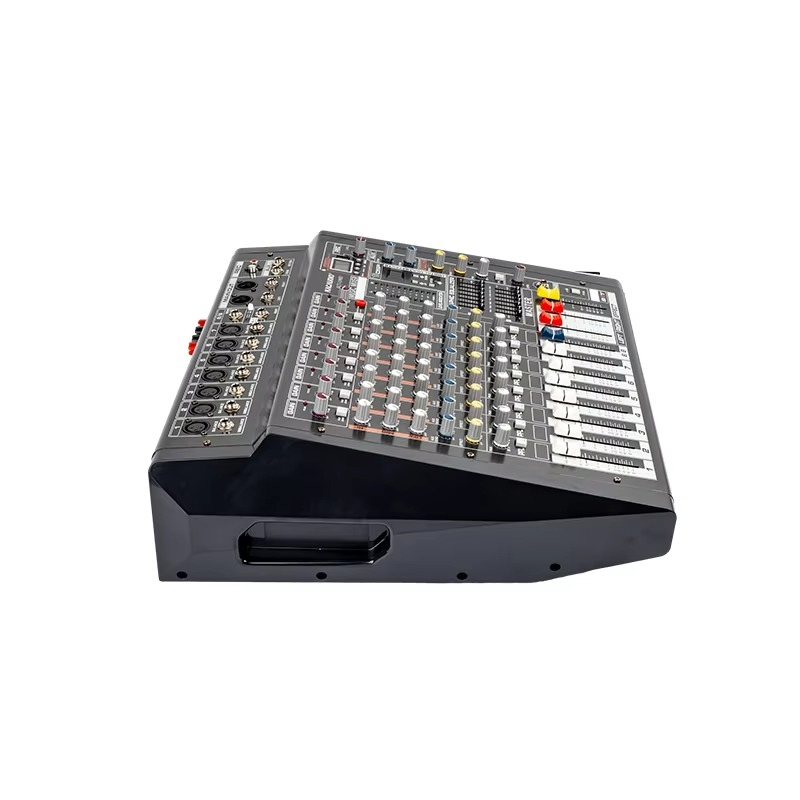 9-канальный DJ микшер с усилителем 350Вт