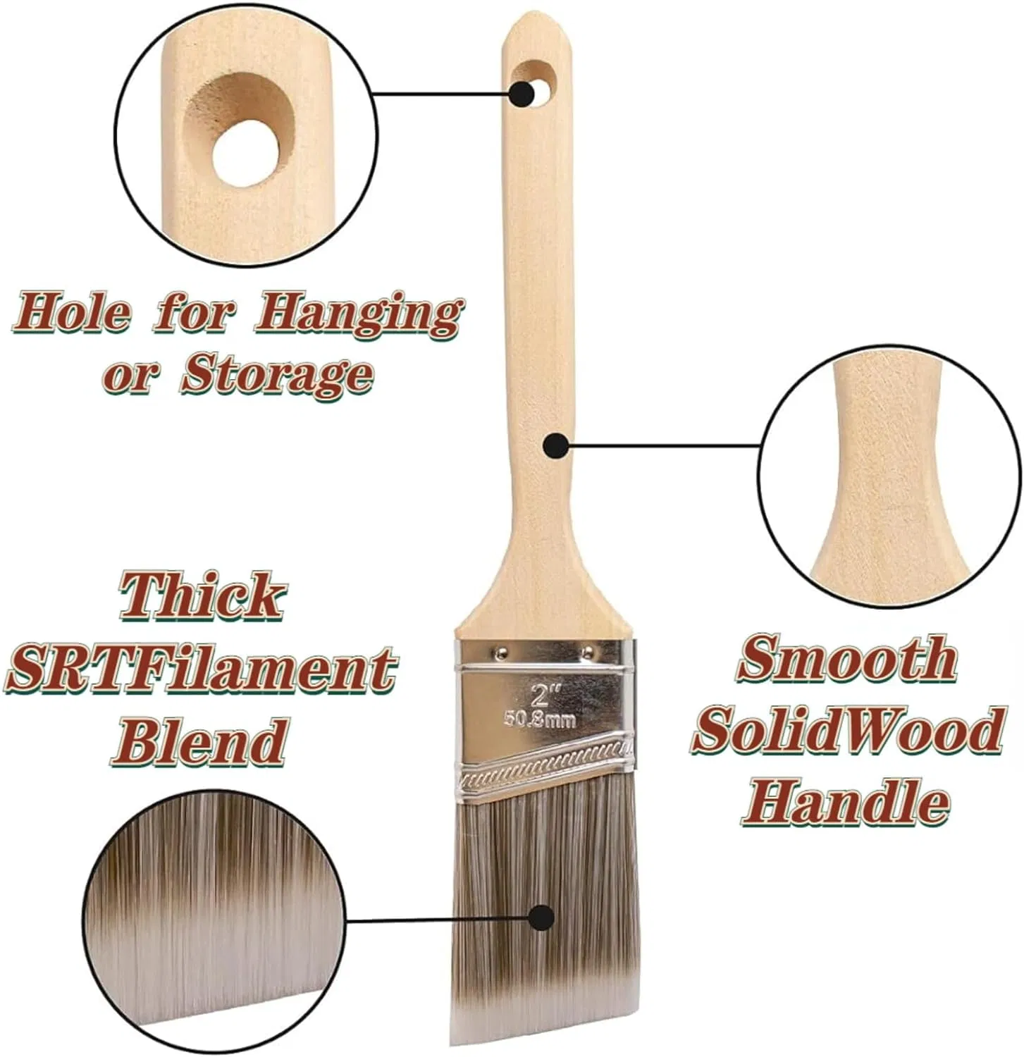 Premium Quality Paint Brush for Smooth Finishes and Precision