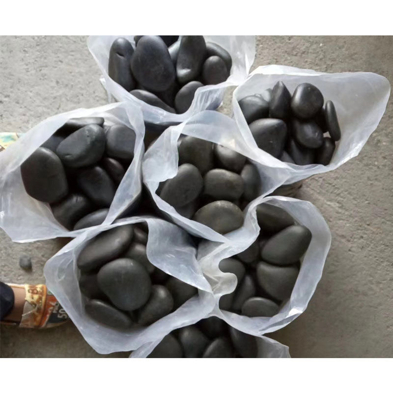 Muti Colors Black/White/Grey/Yellow Cobbles/Pebbles River Stone for Outdoor Garden Landscaping Paving Price
