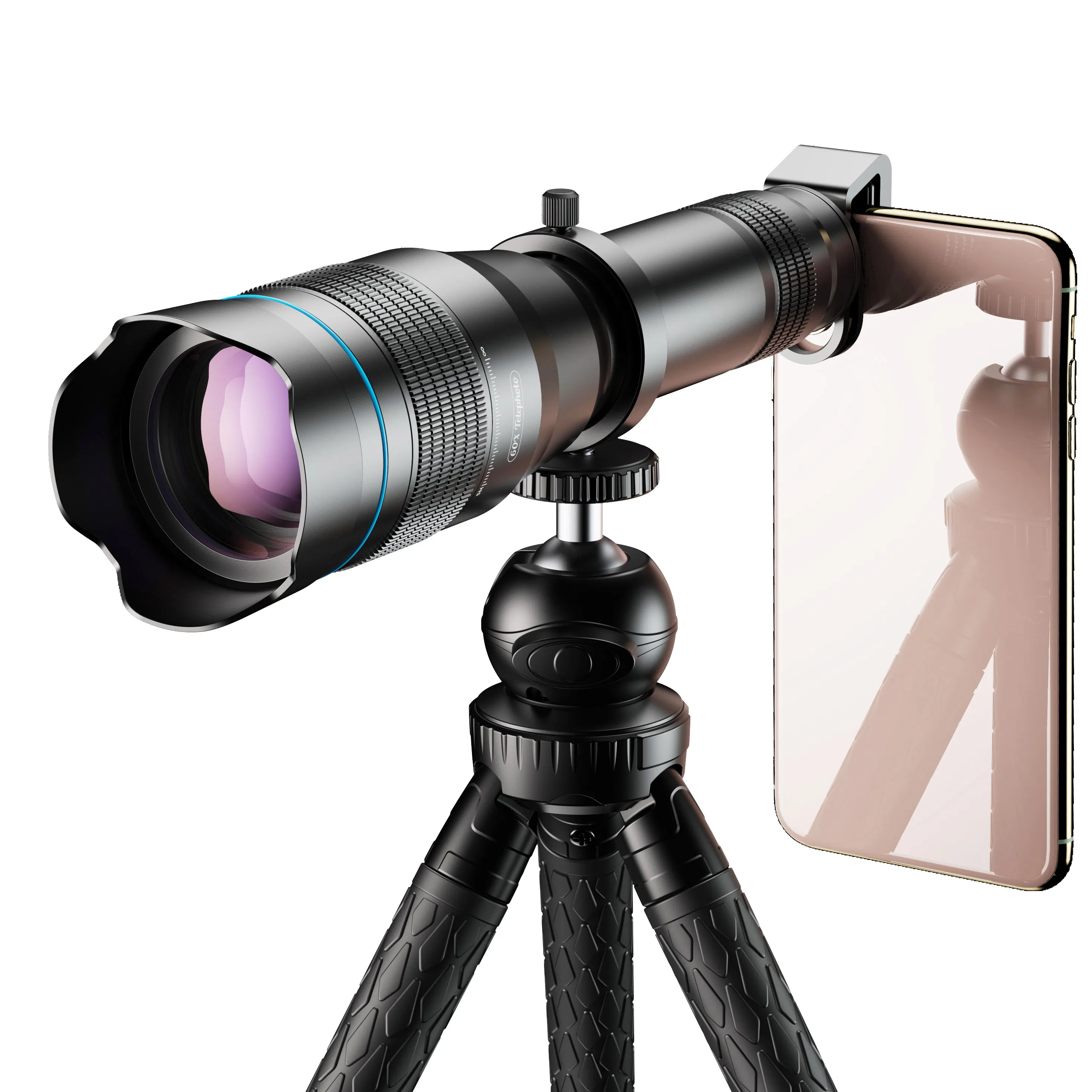 Телеобъектив 60X HD для смартфона Js60xjj09