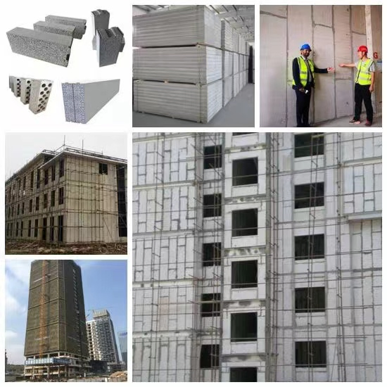 Superior Strength and Durability EPS Concrete Wall Panel for Internal and Outside Wall 10X Faster Than Traditional Block Work