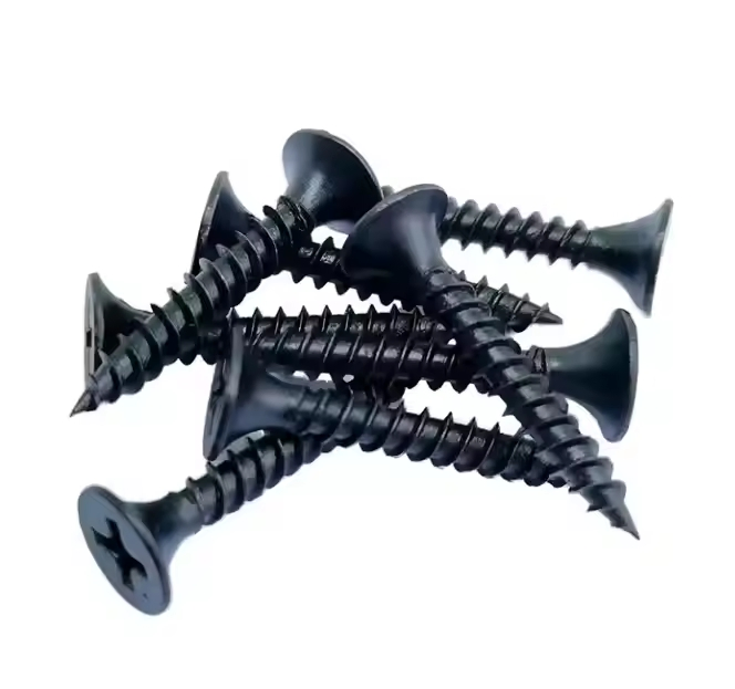 3.5X25mm Black Phosphate Parafuso Drywall Screw