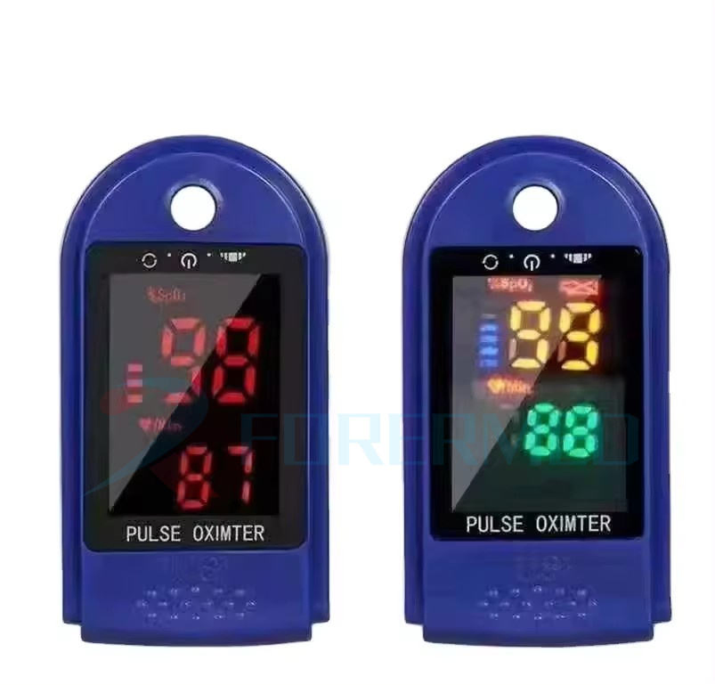 The LED Screen Displays The Fingertip SpO2 of The Pulse Oximeter. The Finger Pulse Oximeter Monitors The Pulse Oximeter Lk87, Lk88, Lk89