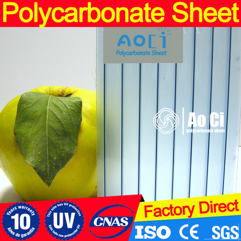 Durable Polycarbonate Greenhouse Sheet - Customizable Size and Color Options