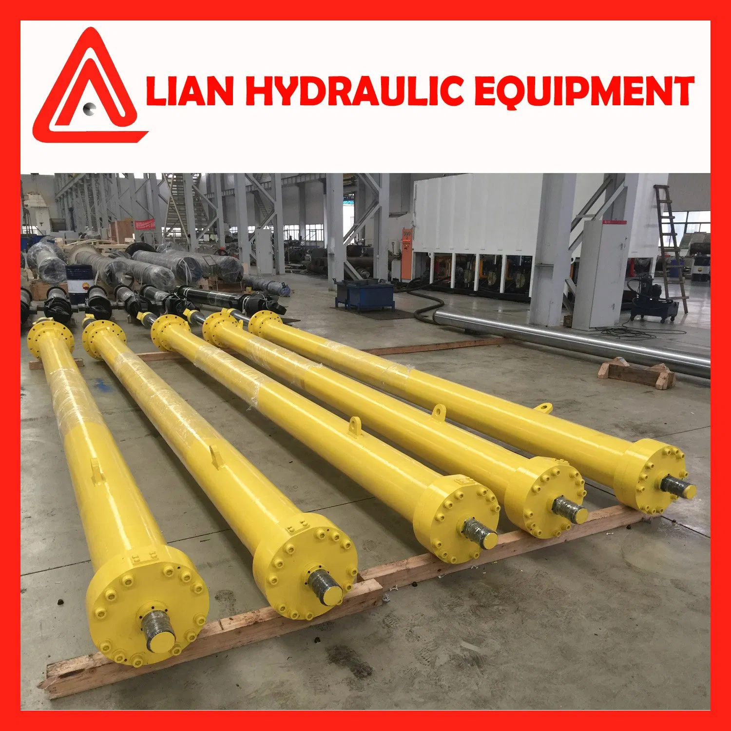 Большой гидравлический цилиндр для шлюзов и судов