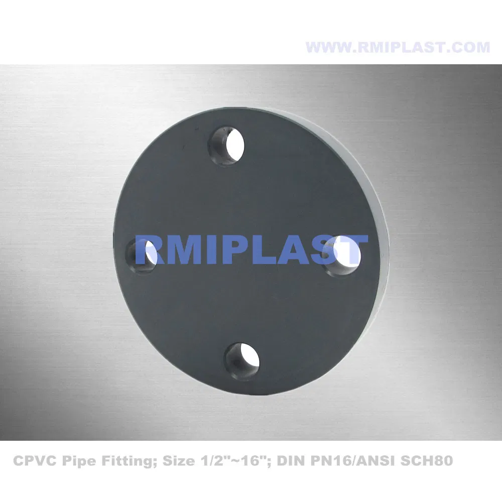 CPVC End Cap of JIS 10K Plastic Fitting Socket Welding Pipe Equal Plug Fittings for Industrial Use