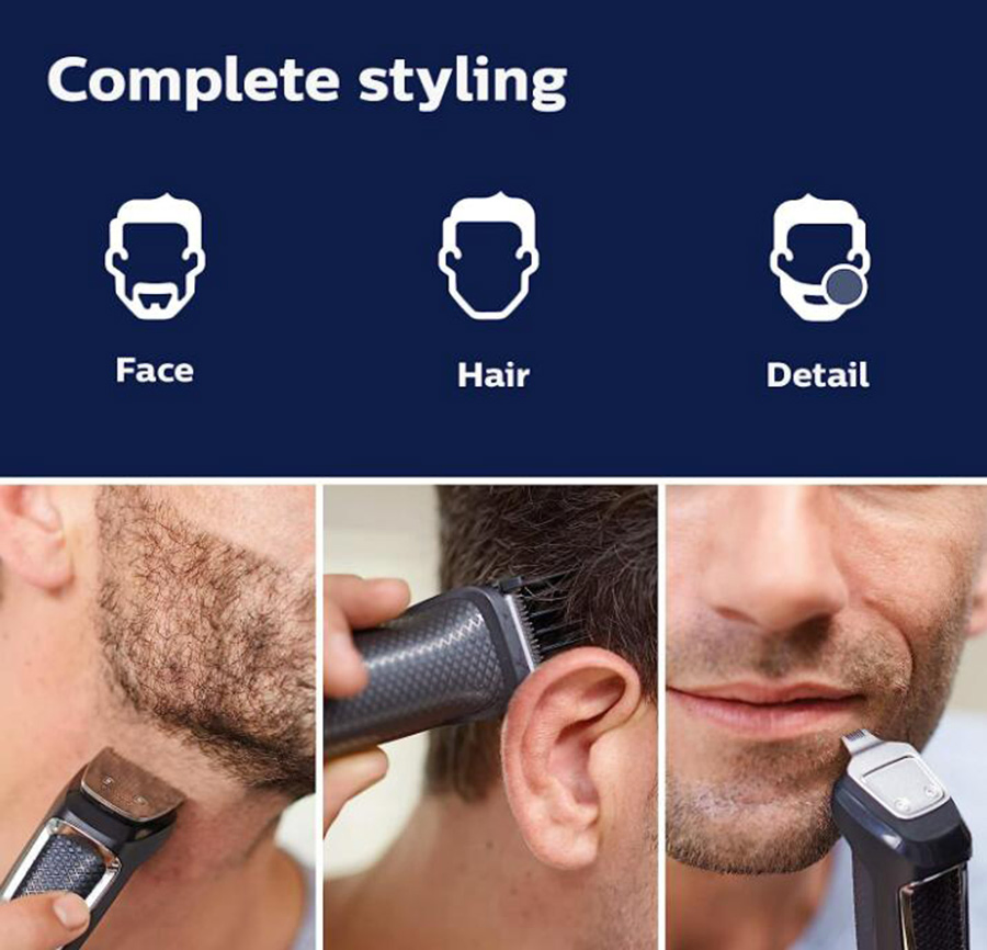 All-in-One Mens Grooming Kit Ear Hair Trimmer and Hair Clipper
