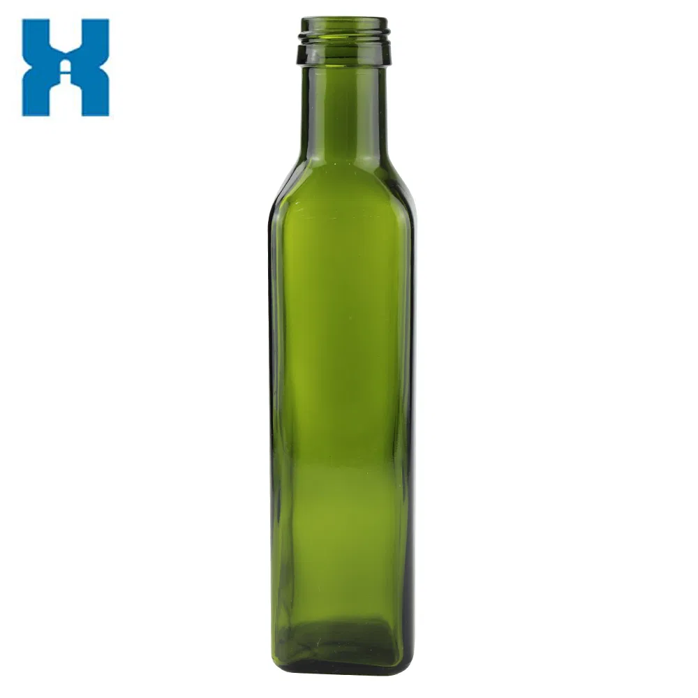 Shape 100ml 250ml 500ml 750ml 1000ml Clear Glass Olive Oil Bottle Cooking Oil Bottle