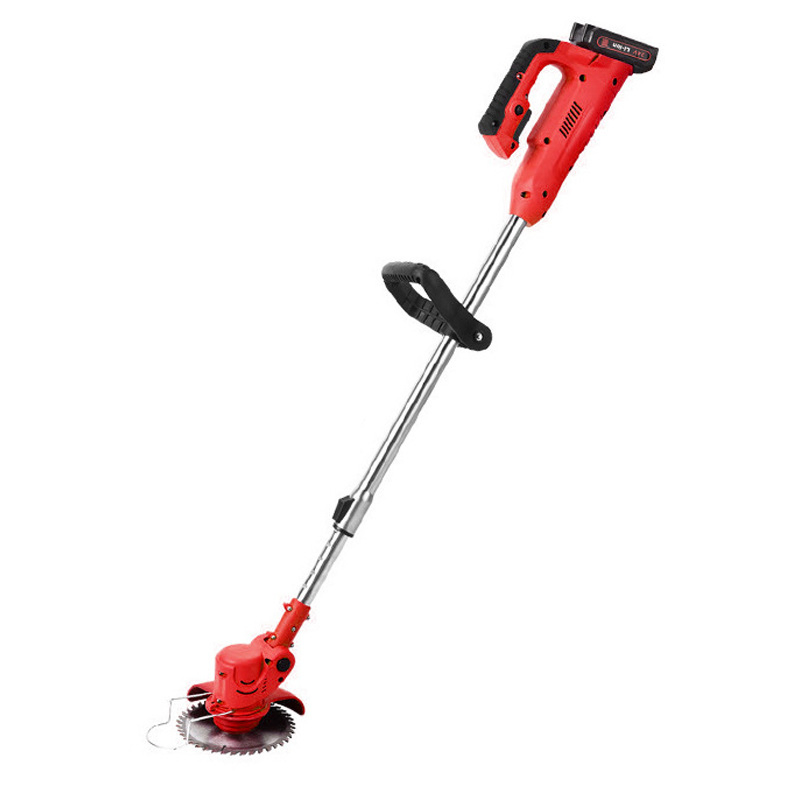 Аккумуляторная газонокосилка электрическая с литий-ионным аккумулятором