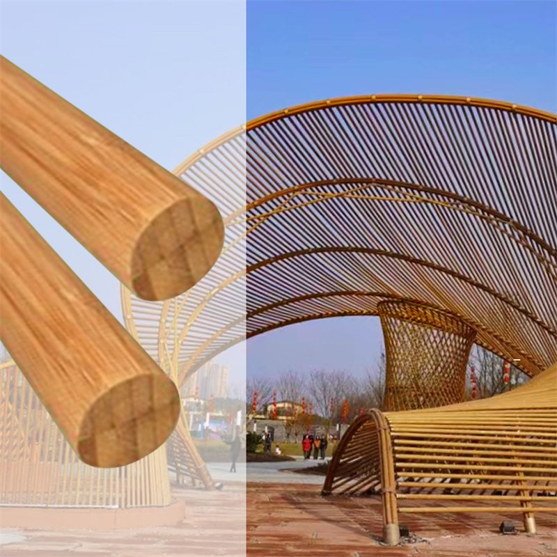 Wholesale Eco-Friendly Bamboo Structural Beam Structural Bamboo Plywood for Building