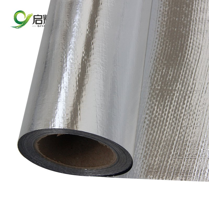 Reflective Aluminum Foil Faced Woven Fabric Heat Insulation Material Heat Radiant Barrier