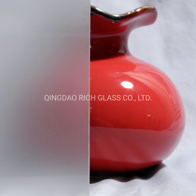 3mm-19mm Flat Low Iron Art Embossed Pattern Glass for Building