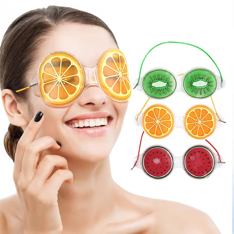 Reusable Cooling Sleeping Eye Mask Gel Inserts Cold Pack Gel Eye Mask Cooling Eye Pad