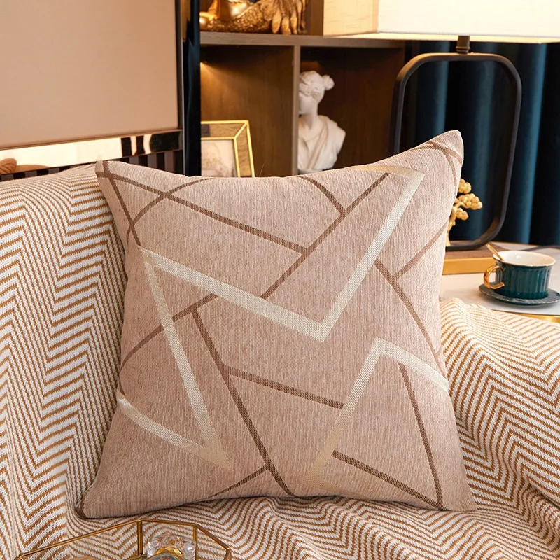 Wholesale Cushion Jacquard Home Boom Cushion Cover Can Be Customized Elegant Decorative Pillow Cases
