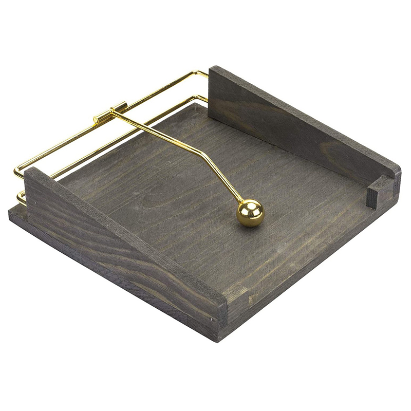 Holder Wooden Napkin Holder Paper Tissue Box Wooden Tissue Holder