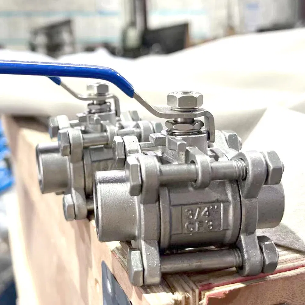 2 PCS Ball Valve Threaded End