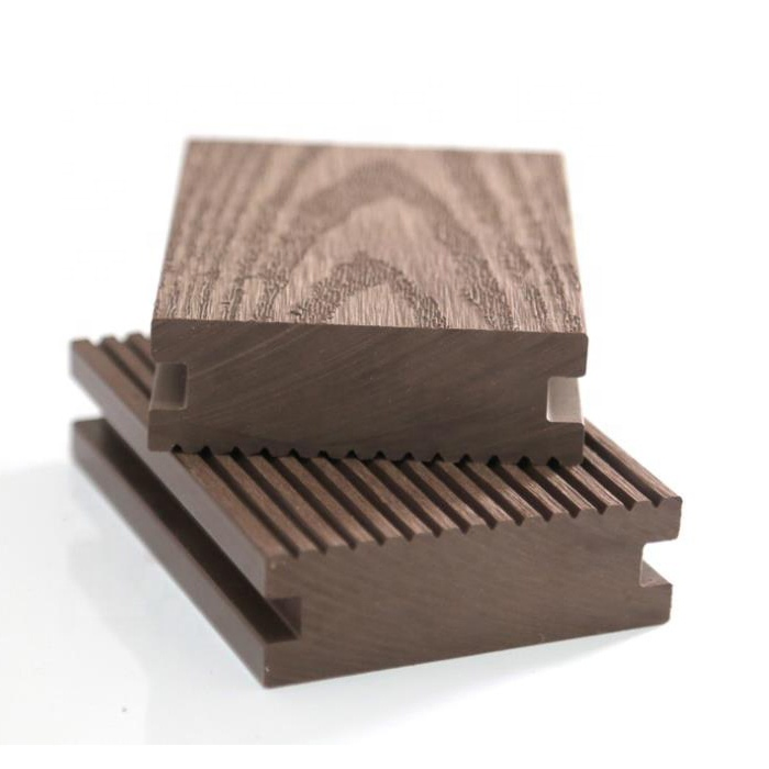 Outdoor Indoor Wood Plastic Composite Floor Board Panel Decking WPC Flooring