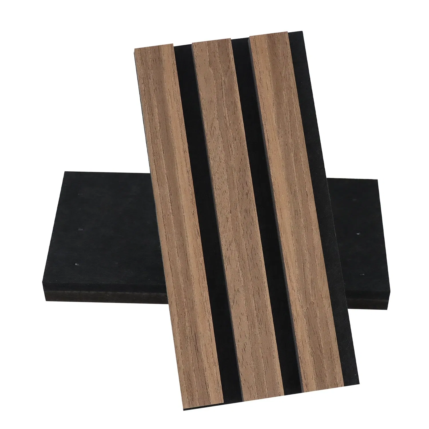 Eco-Friendly 600*2400mm Class a Striped Laminated Walnut Solid Curved Oak Flexible Fiber Board Headboard Accoustic Panels