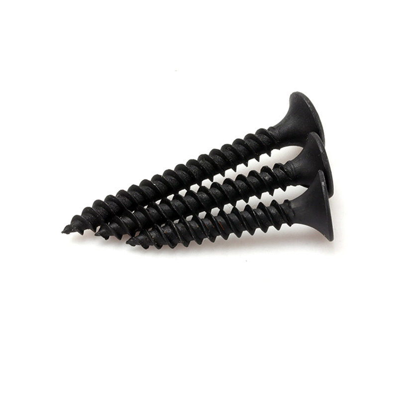 Hardware Fasteners Good Price 6 X 1 1 4 Drywall Screws Black Phosphorus Gypsum Screw for Metal Wood