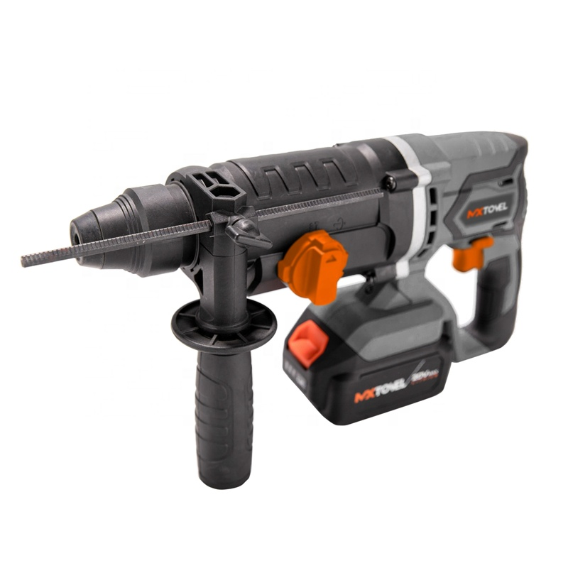 20V Electric Power Hand Drill Machine Cordless Impact Rotary Hammer Drill