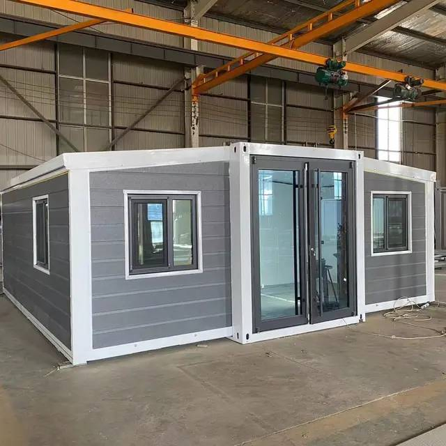 2 Bedrooms 1 Bathroom Expandable Prefabricated House for Sale