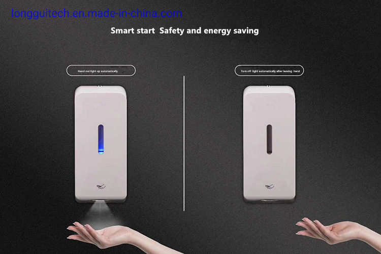 1000ml Automatic Infrared Hand Sanitizer Dispenser for Hygiene