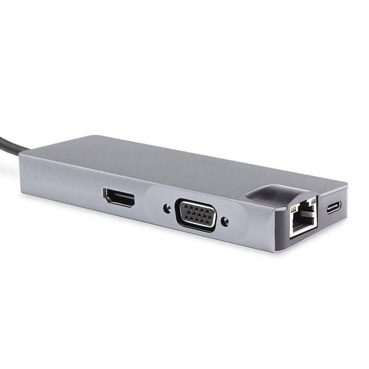 Конвертер Type-C в HDMI с Ethernet и USB 3.0