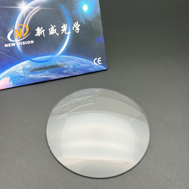 Cr39 1.499 Finished Single Vision Uncoated Resin Optical Reading Eyeglasses Lens 65mm
