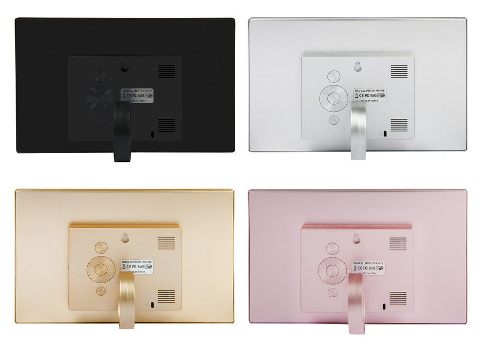 8 Inch Metal Widescreen 16: 10 IPS Screen 1280*800 Display Digital Photo Frame