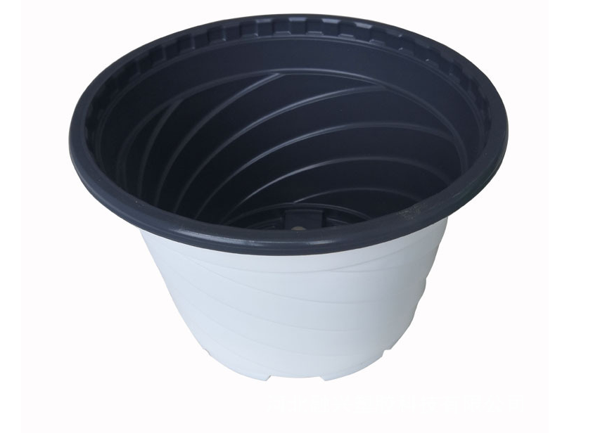 Горшок цветочный пластиковый для дома и сада