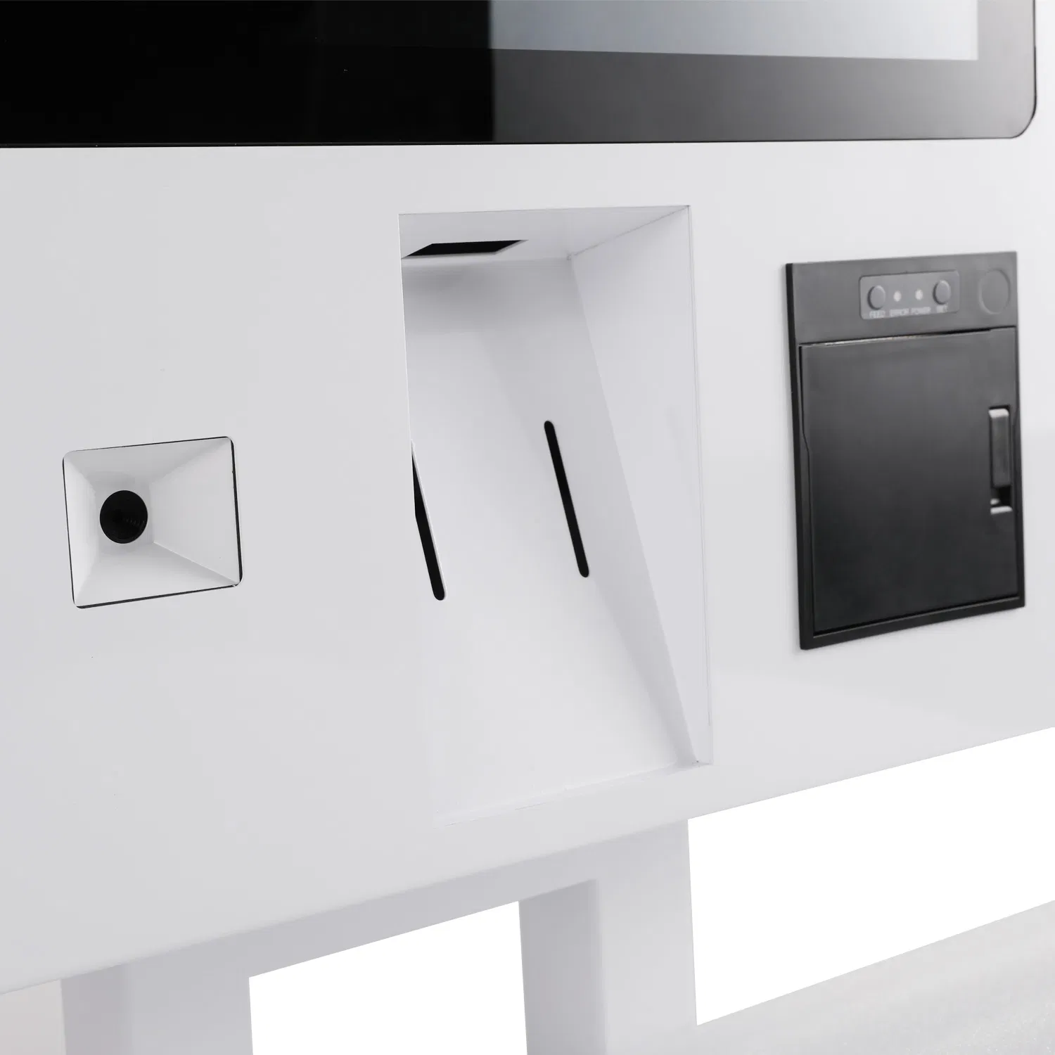 23.8 Inch Touch Display Self Service Food Ordering Payment Kiosk Terminal Interactive Information Kiosk